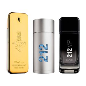 Coffret Charme Urbain – 1 Million, 212 MEN et 212 Black [100 ml]